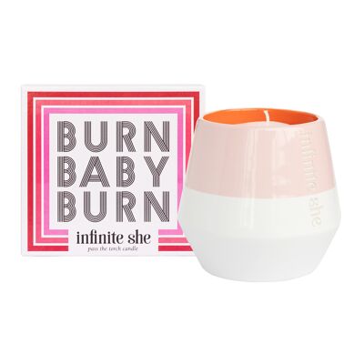 Infinite She Burn Baby Burn Candle