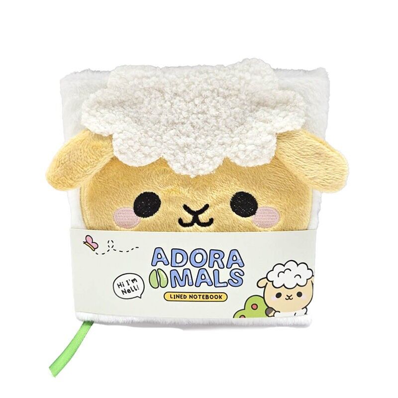 Adoramals Sheep Plush Notebook