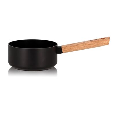 Casserole ector
induction en aluminium
et manche en bois 16 cm