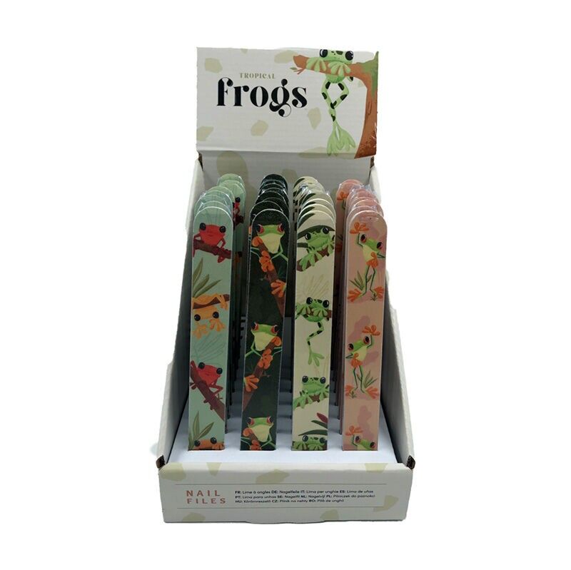 Lima per unghie Tropical Frogs