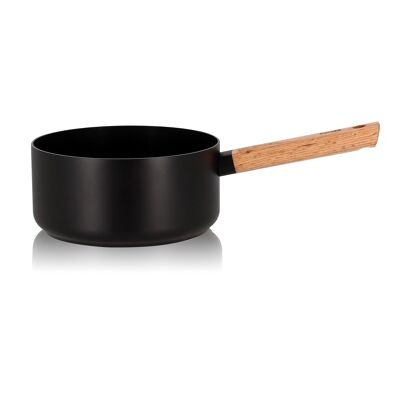 ector saucepan
aluminum induction
and wooden handle 20 cm
