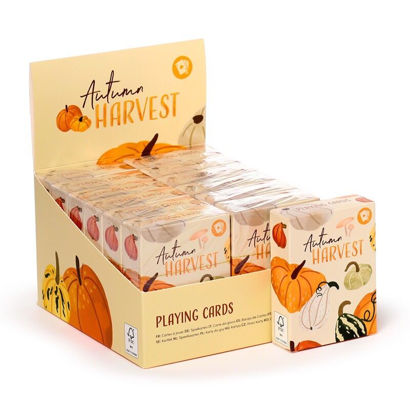 Mazzo di carte da gioco standard Autumn Harvest