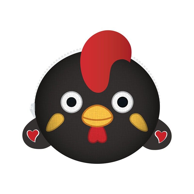 Monedero Mini Peluche Galo De Barcelos