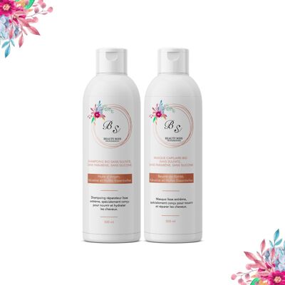 BEAUTY SOIN - Bio-Shampoo und -Maske