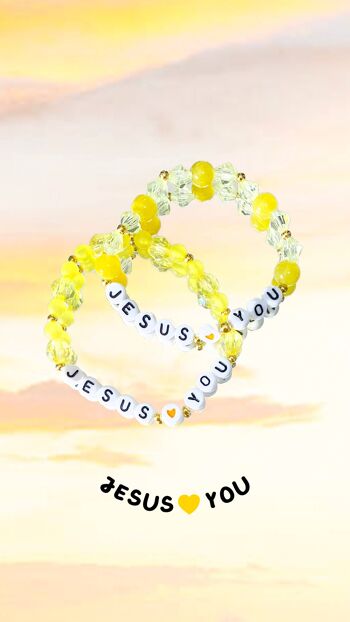 Bracelet - JESUS <3 VOUS 3