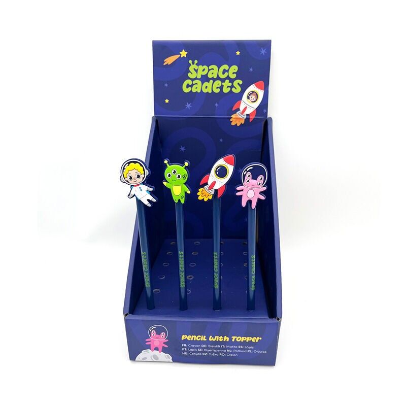 Space Cadets Bleistift mit PVC-Deckel