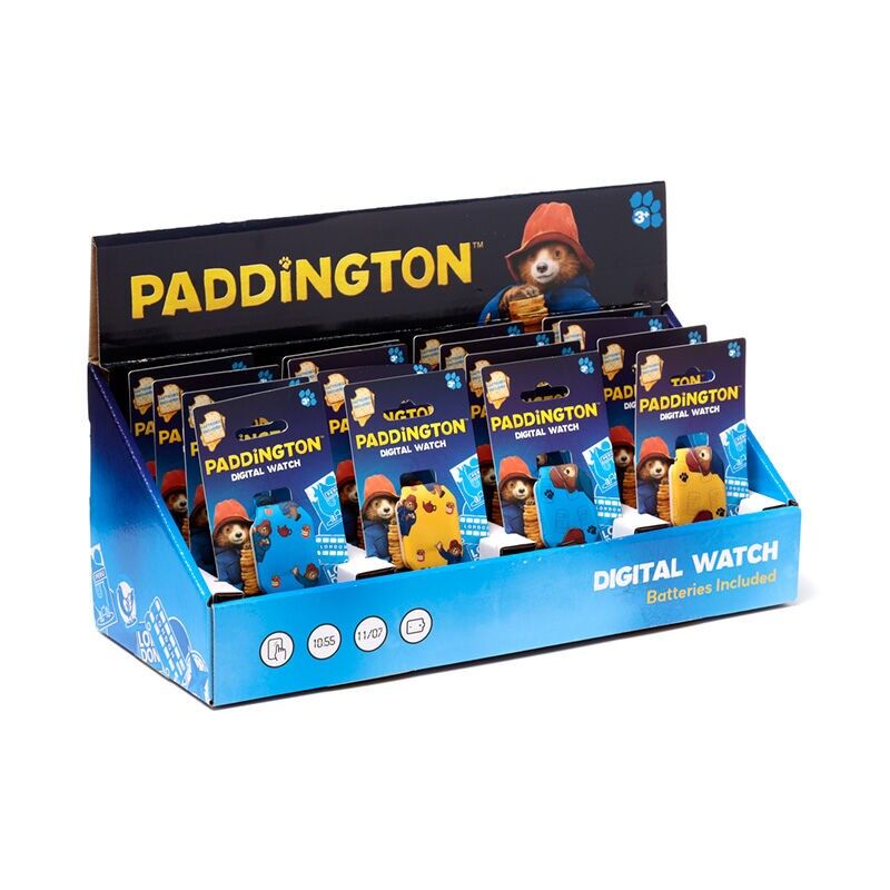 Orologio digitale in silicone con orsetto Paddington