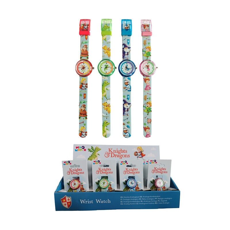Analoge Armbanduhr „Knights & Dragons“