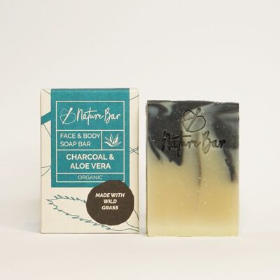 Carbone e Aloe Vera (gezichts)zeep