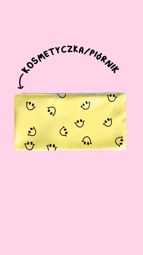 Makeup Bag - Small Pouch -  Smile