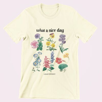 Flores naturales - Camiseta
