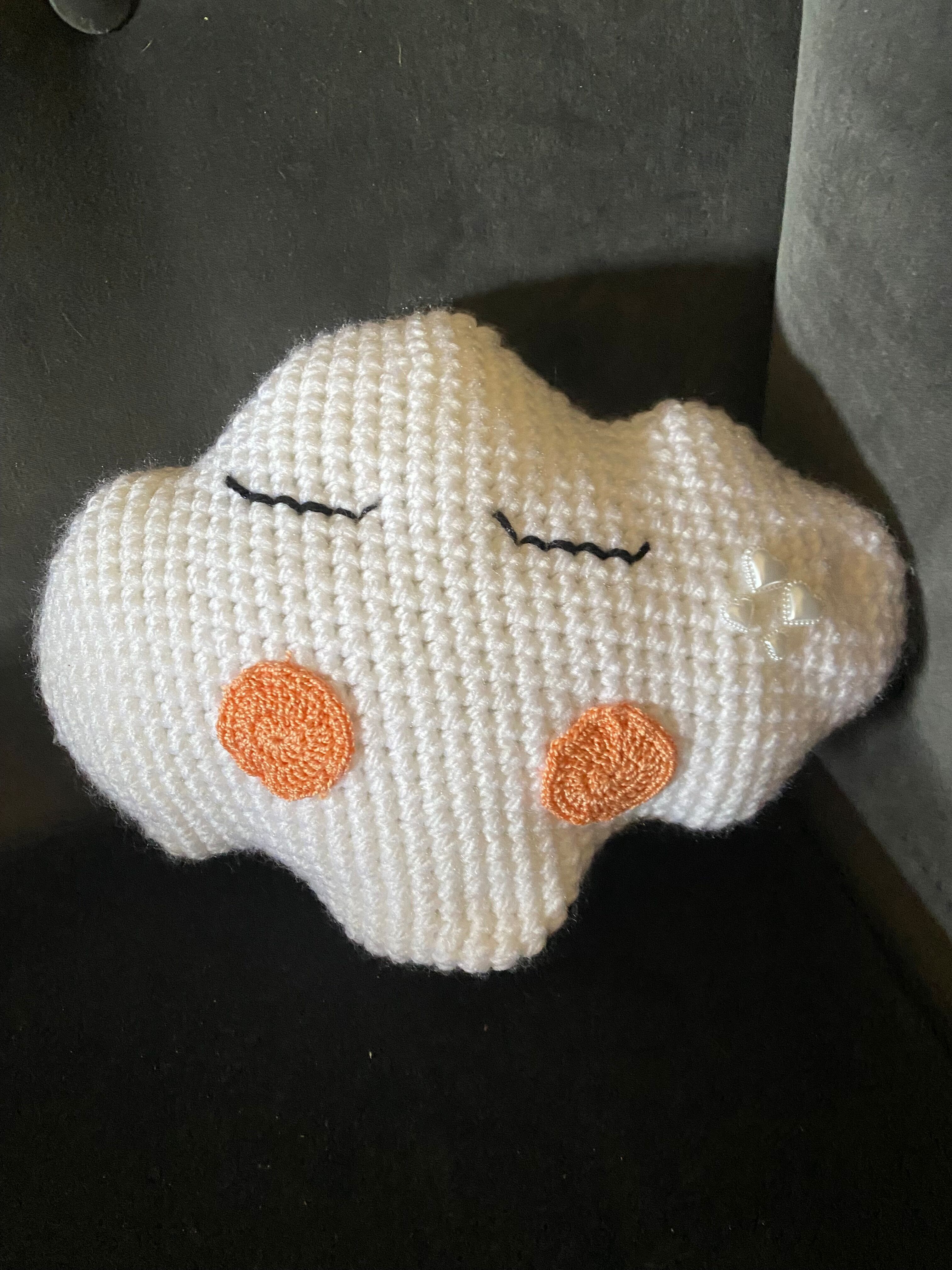 Cuscino nuvola fatto a mano