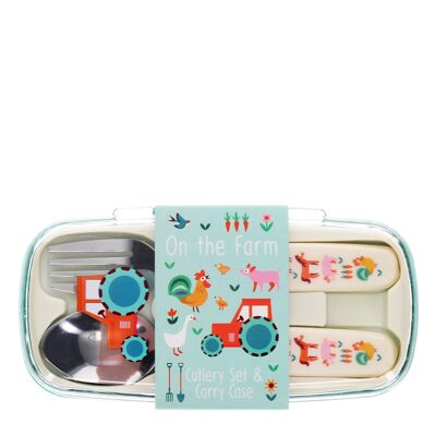 Set di posate per bambini - Farmyard