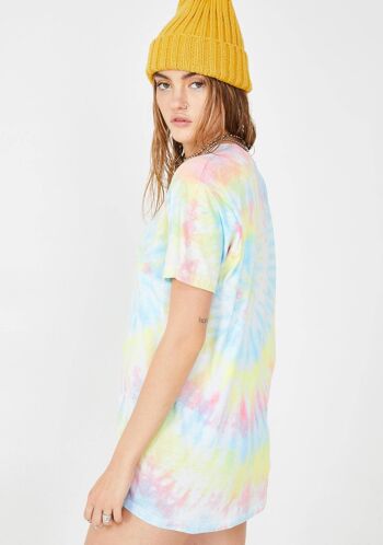 T-shirt arc-en-ciel Tie Dye - Le sommeil est la réponse 2