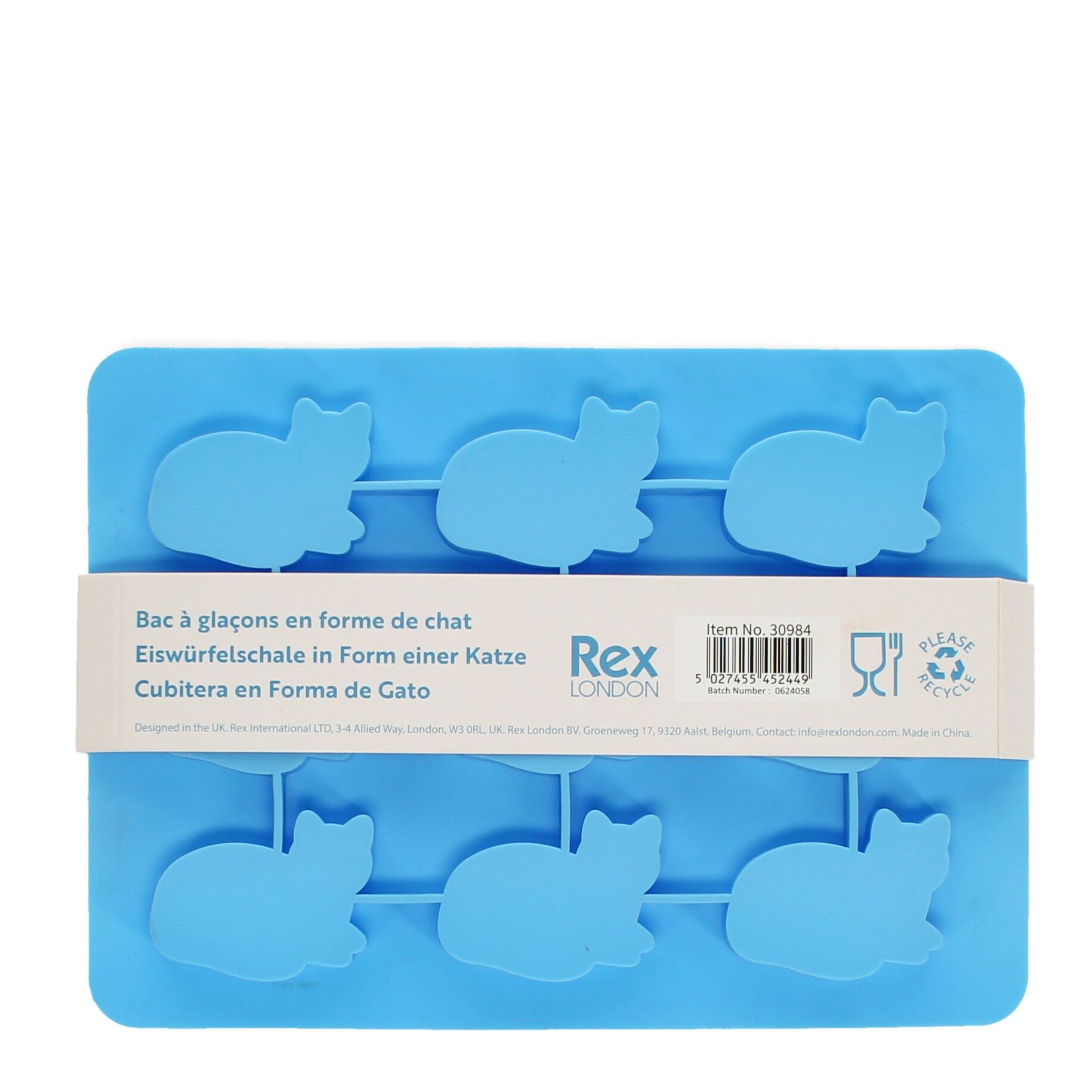 Silikon Eiswürfelform - Kätzchen