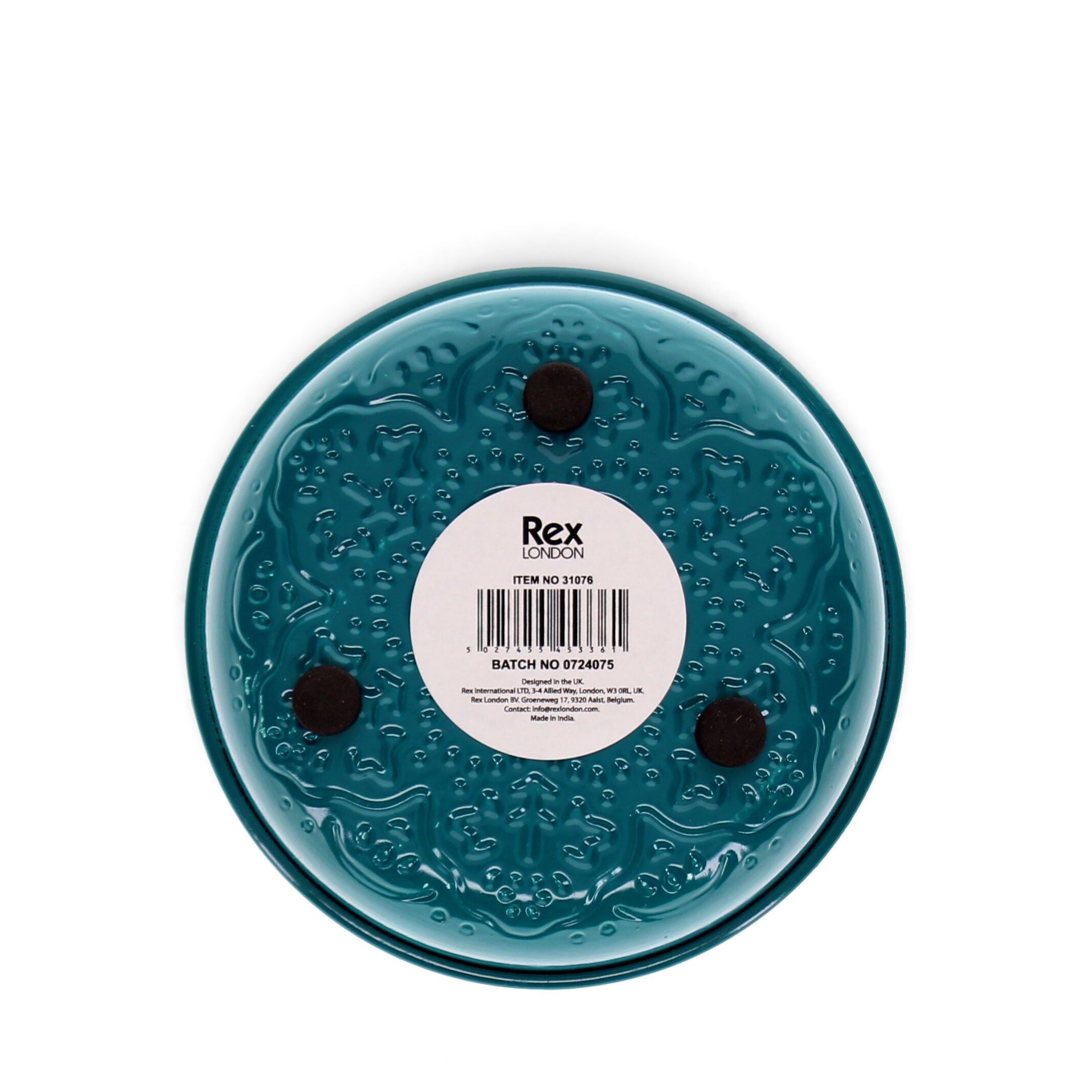 Emaille Schmuckschale - Blau