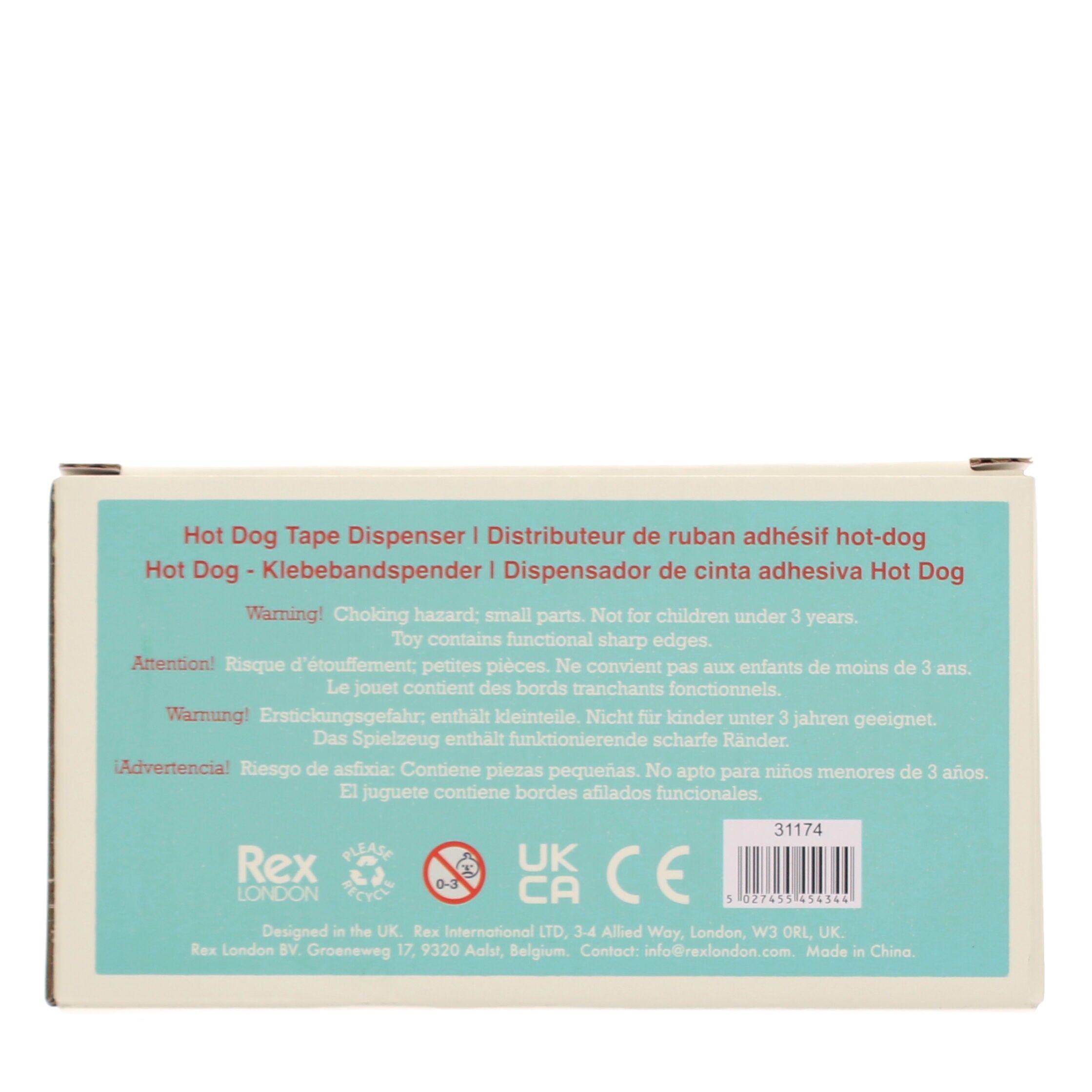 Distributore di nastro con rotolo di nastro - Hot Dog