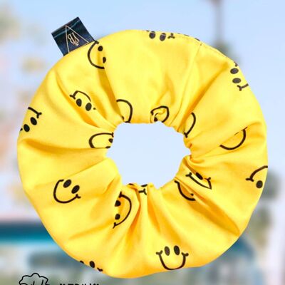 Scrunchie - XL - Smiley Faces