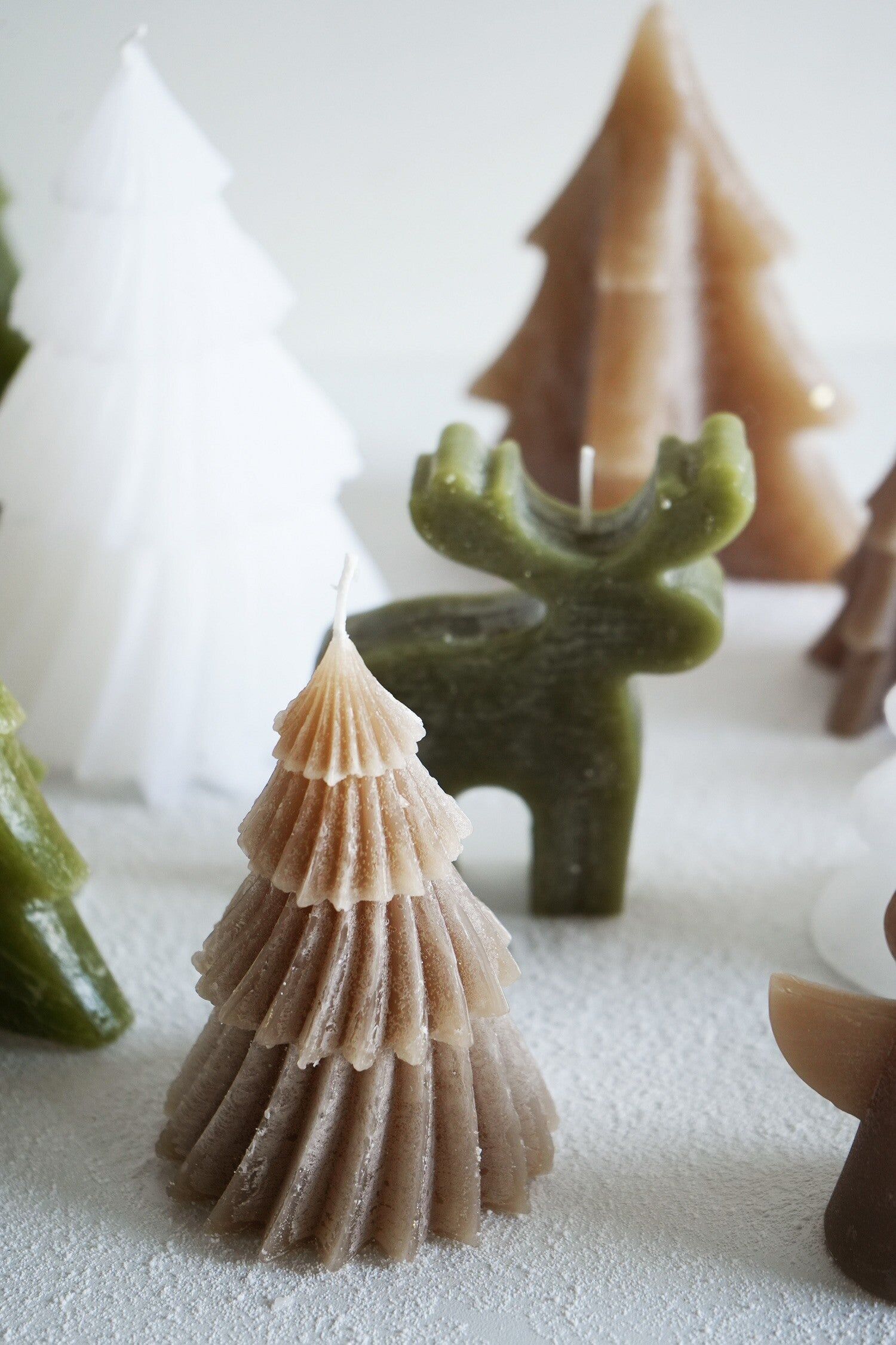 Candela decorativa Albero di Natale ventoso S