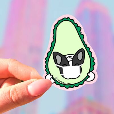 Sticker -  Frenchie Avocado