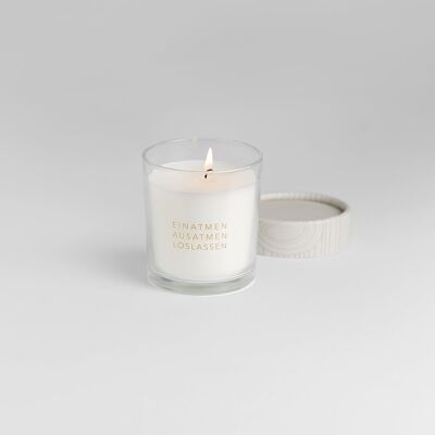 Vela perfumada Zen Spirit - "Inhala, exhala, suelta"