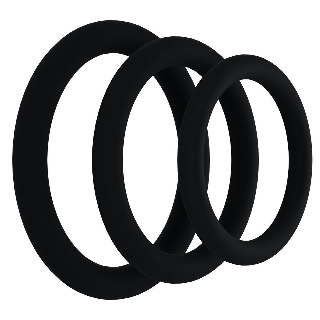 Doc Johnson – Tri-Pack Silikonring-Set – Penisring-Set