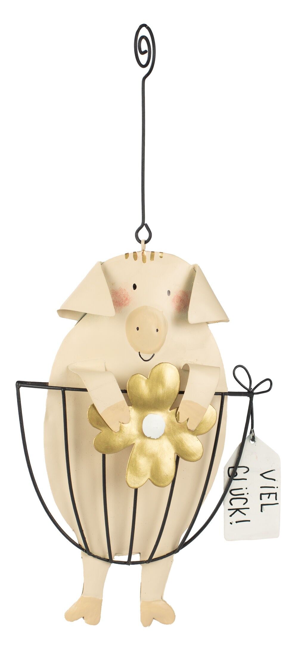 Anhänger Schwein 15 cm VE 6