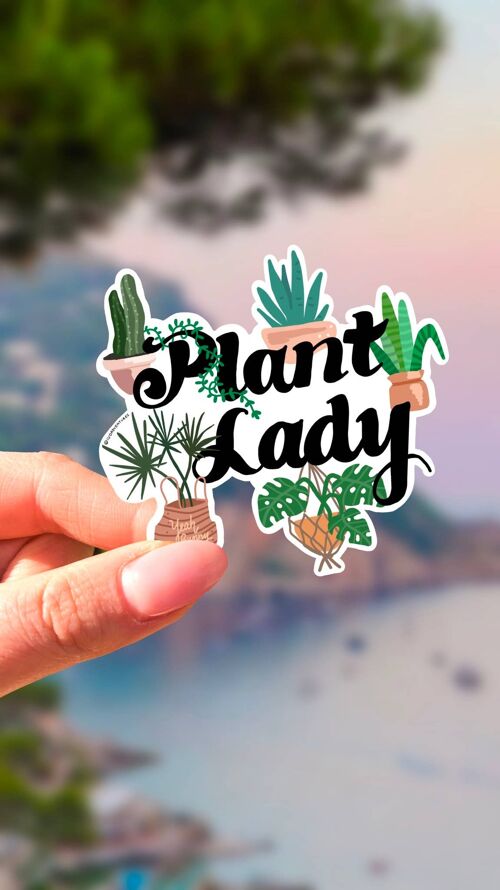 Sticker -  Plant Lady