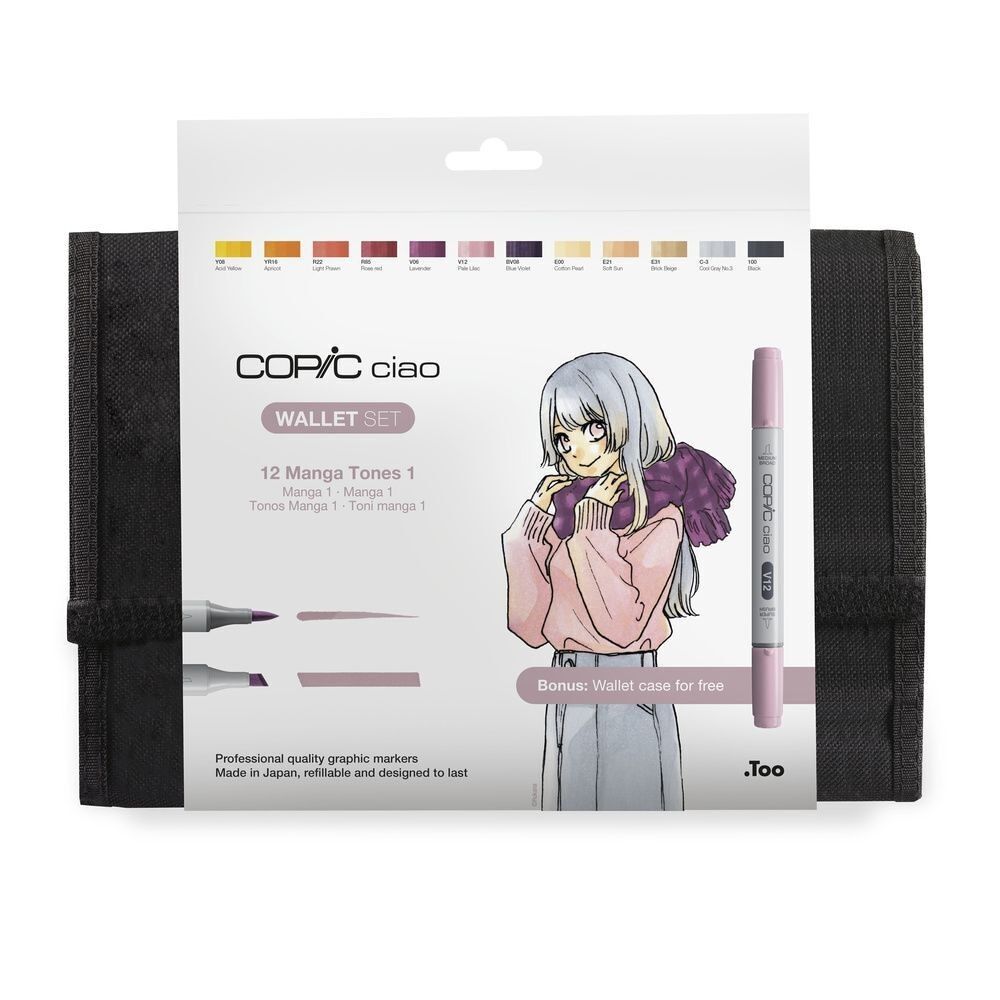 COPIC Ciao C WITCH SET  12  08
