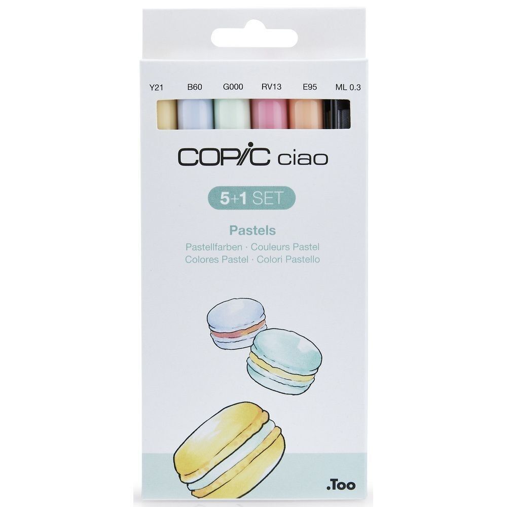 COPIC Ciao 5+1 PASTELS
