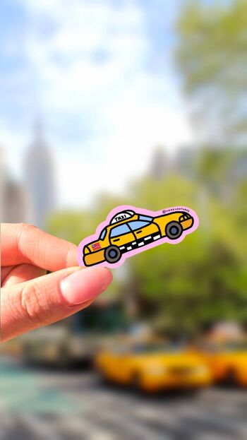 Autocollant - Taxi NYC