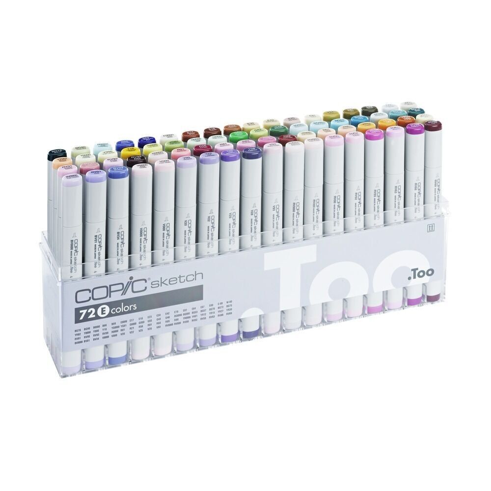 COPIC Sketch EX Set - 72 colori