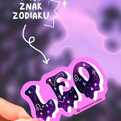 Sticker -  Zodiac - Leo