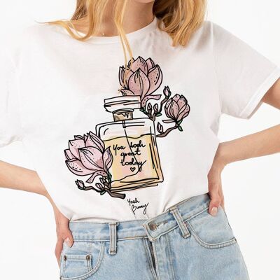 Tshirt - Parfum - Magnolie