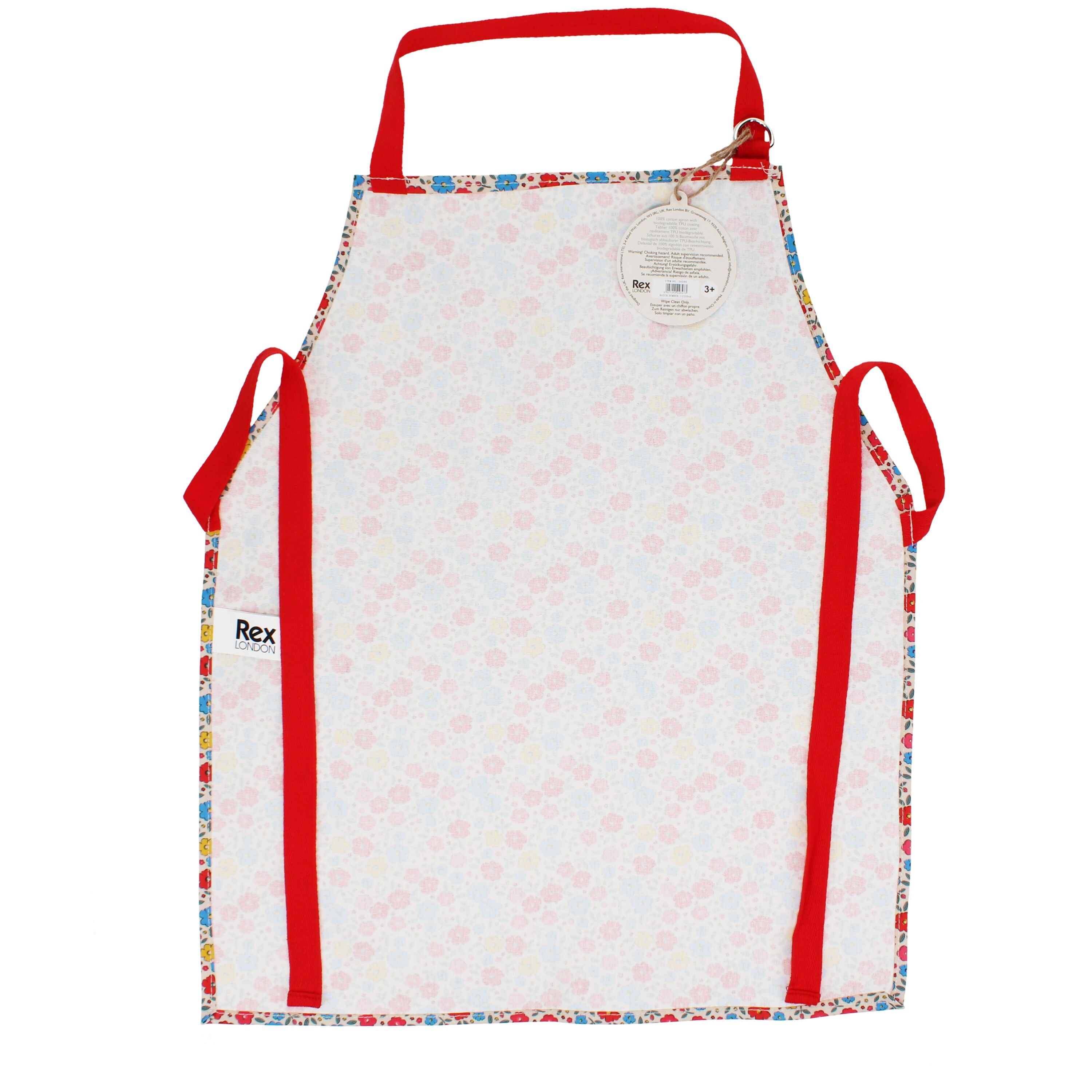 Abwischbare Kinderschürze aus Baumwolle - Tilde