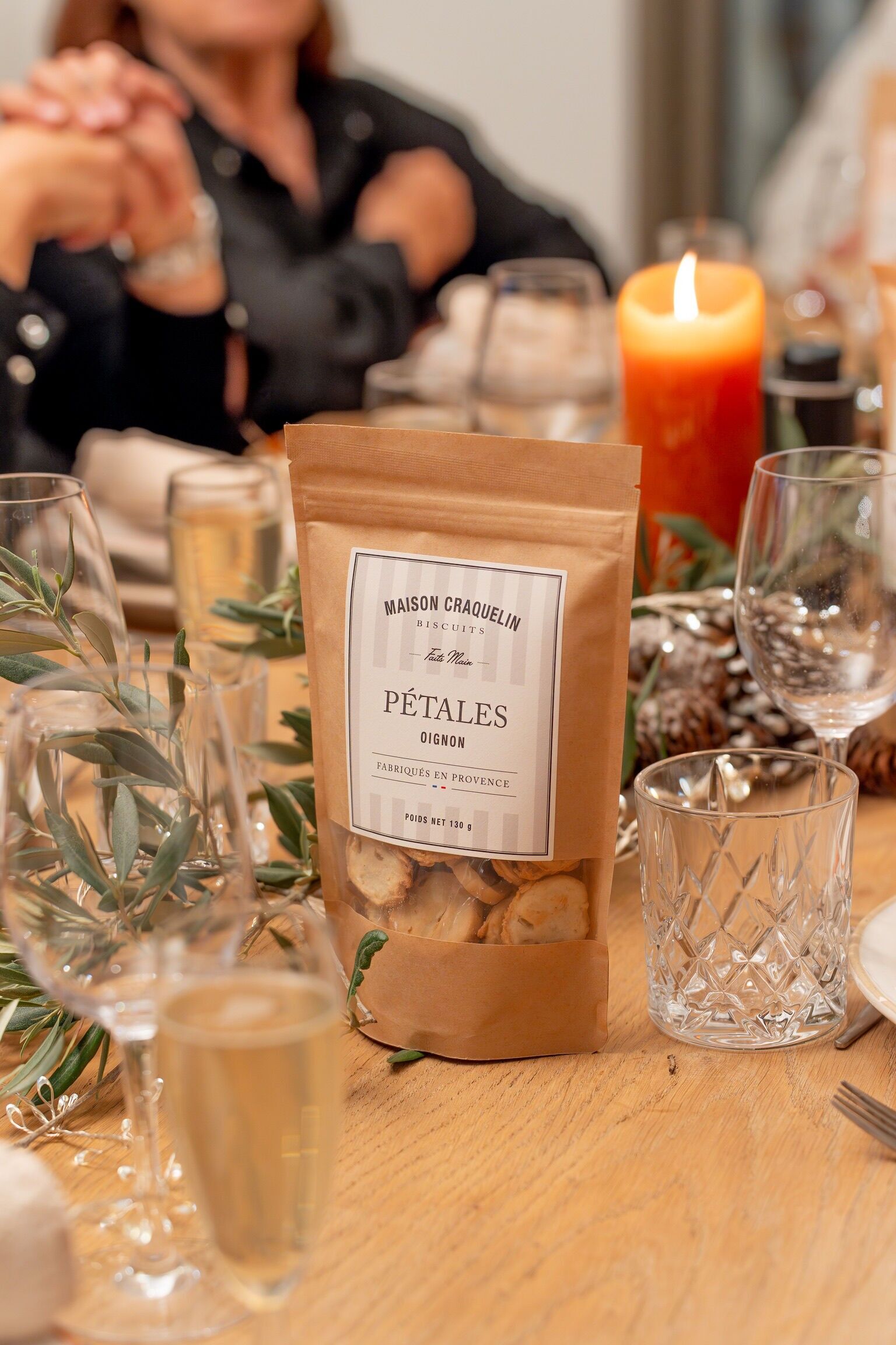 Biscotti per aperitivo - Petali di cipolla