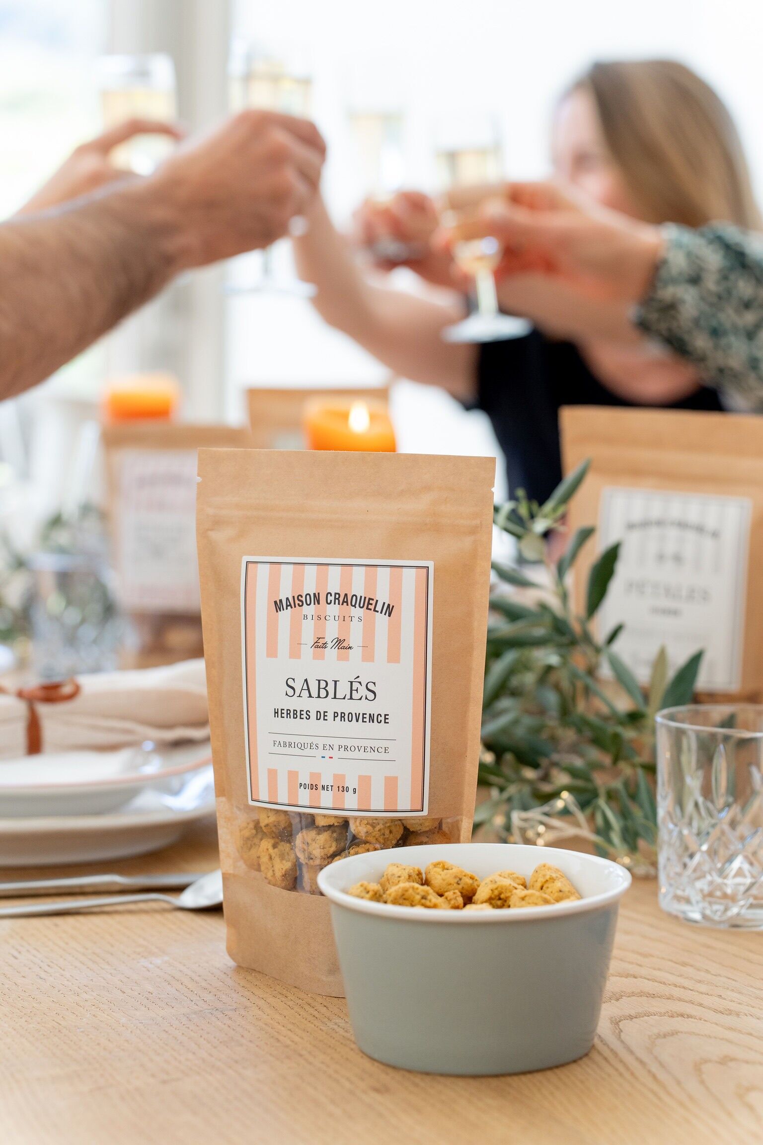 Biscuits apéritif - Sablés Herbes De Provence