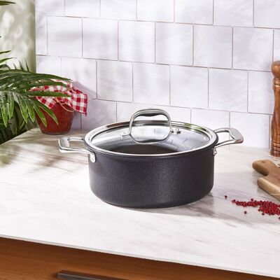 Karaca Bio Diamond Pro Induction-Based Pot, 24 cm, 4.7L
