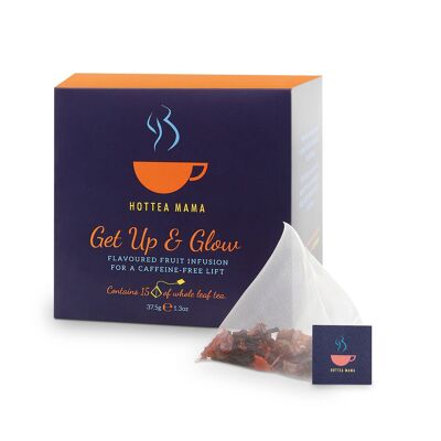 Get Up & Glow Fruit Tea: impulso de energía sin cafeína