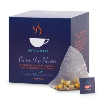 Over the Moon Menstruation Tea - Thé de soutien du syndrome prémenstruel et de la fertilité 1