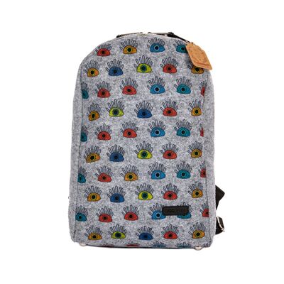 Zaino in feltro con cerniera Biggdesign My Eyes On You