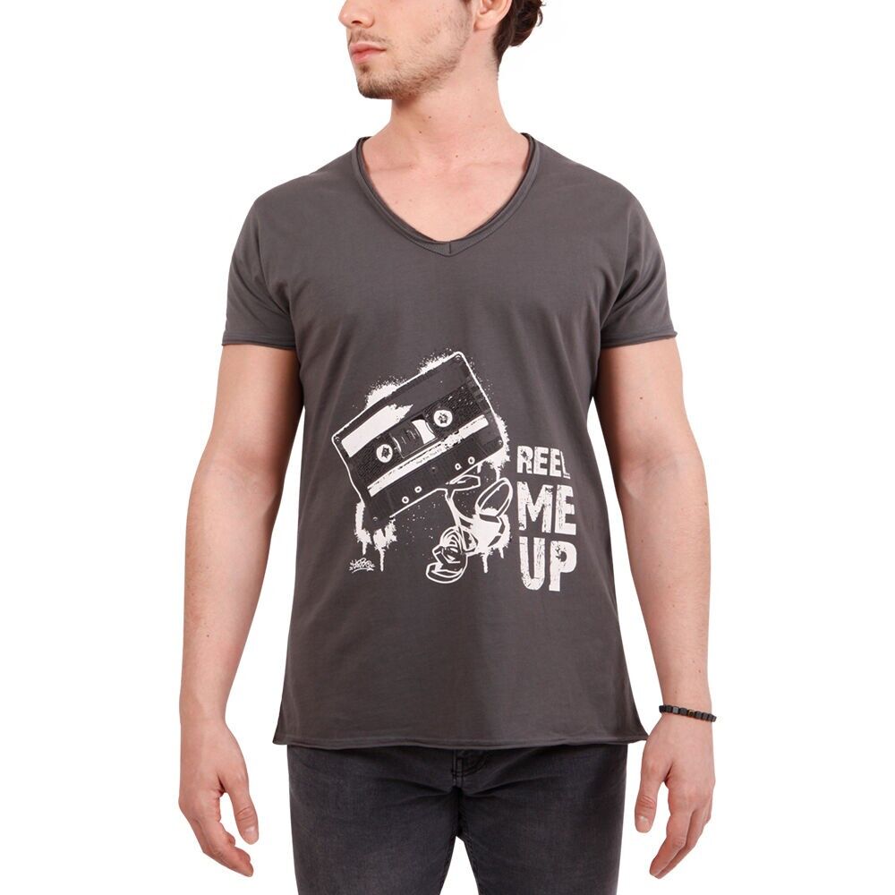 T-shirt ras du cou pour homme Biggdesign Reel Me Up