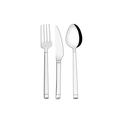 Serenk Barcelona Stainless Steel Cutlery Set 18 Pieces
