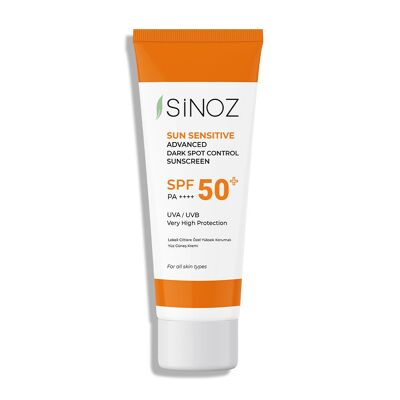 Sinoz Sun Sensitive Advanced Dark Spot Control Protezione solare SPF 50+