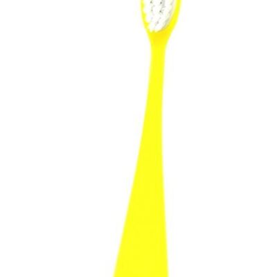 Bolsa de 10 cepillos de dientes recargables amarillo para niños - SOUPLE