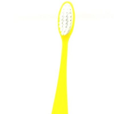 Bolsa de 10 cepillos de dientes recargables amarillo para niños - SOUPLE