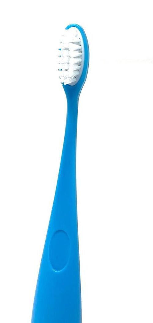 Sachet de 10 Brosse à dents rechargeable pour enfant Bleu - SOUPLE