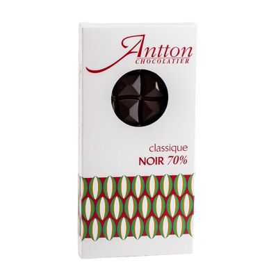 Dark chocolate bar 70% 80g
