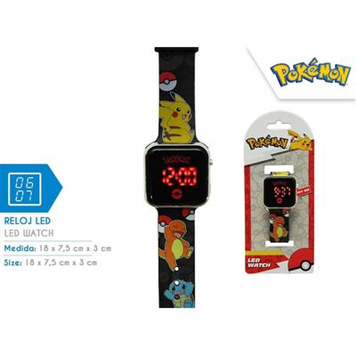 Reloj LED Pokémon