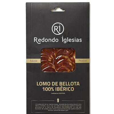 Lomo ibérico bellota 100% ibérico  80g